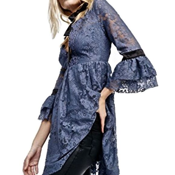 Free People Women's Lace Dress Size XS - Picture 3 of 16